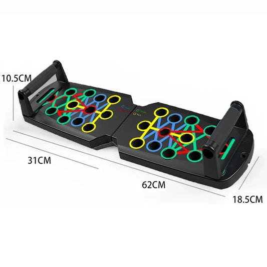 Compact Push-Up Trainer Board